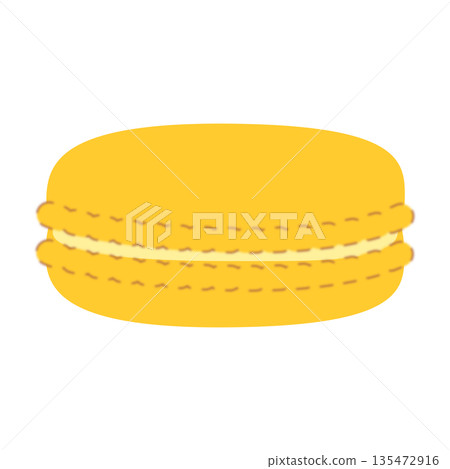 Vanilla Macaron Vanilla Macaron 135472916