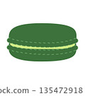 Macaron Matcha 135472918