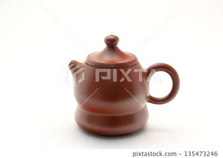 朱紅色烏龍茶壺 135473246