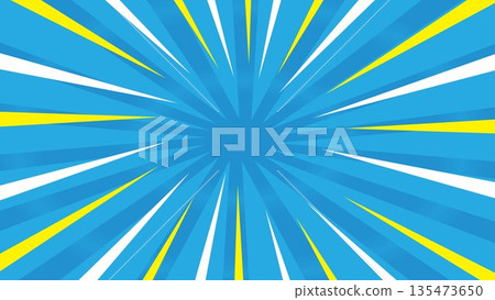Blue and Yellow Comic Action Burst Background: Vibrant Sunburst with Speed Lines, Dynamic Manga Zoom Effect for Gaming Thumbnails and Sale Promotions Blue and Yellow Comic Action Burst Background: Vibrant Sunburst with Speed Lines, Dynamic Manga Zoom Effect for Gaming Thumbnails and Sale Promotions 135473650