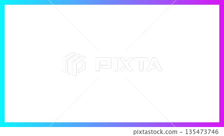 Modern Rectangular Border Set: Vibrant Cyan and Purple Gradient Frame, Minimalist Thin Line Edge Graphic for Tech Presentations and Web Design Layouts Modern Rectangular Border Set: Vibrant Cyan and Purple Gradient Frame, Minimalist Thin Line Edge Graphic for Tech Presentations and Web Design Layouts 135473746