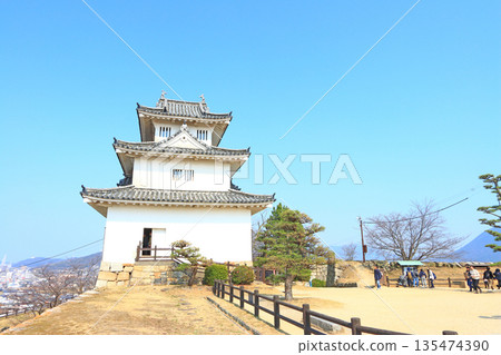 Scenery of Marugame Castle, Marugame City, Kagawa Prefecture 135474390