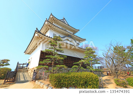 Scenery of Marugame Castle, Marugame City, Kagawa Prefecture Scenery of Marugame Castle, Marugame City, Kagawa Prefecture 135474391