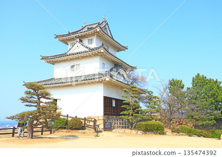 Scenery of Marugame Castle, Marugame City, Kagawa Prefecture 135474392