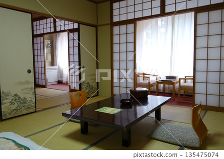 Japanese style room at the hotel 135475074