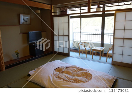 Japanese style room at the hotel Japanese style room at the hotel 135475081