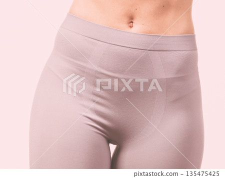 female hips wearing thermoactive underwear female hips wearing thermoactive underwear 135475425