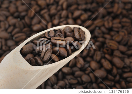 咖啡豆圖像 咖啡豆圖像 135476156