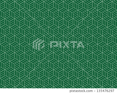 Dark green tortoiseshell wickerwork background 135476297