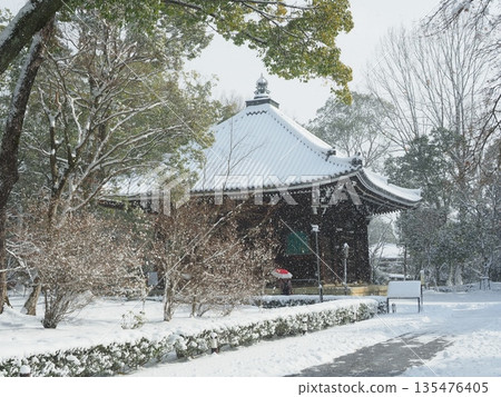 Snowy Ninnaji Temple Snowy Ninnaji Temple 135476405