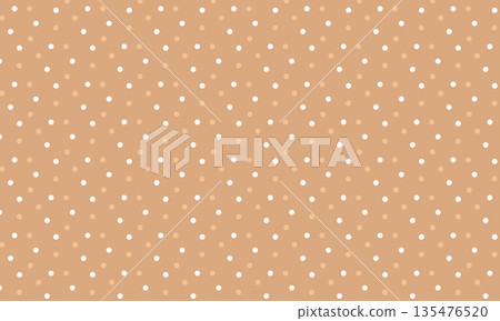 Vintage brown wallpaper with small polka dots Vintage brown wallpaper with small polka dots 135476520