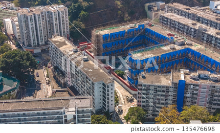 Jan 9 2026 Tai Hang Sai Estate Residential Buildings Amid Urban greenery Jan 9 2026 Tai Hang Sai Estate Residential Buildings Amid Urban greenery 135476698