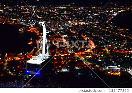 Night view of Hakodate Mount Hakodate Ropeway 135477253