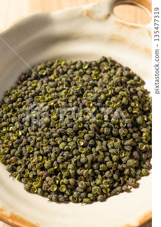 Spices: Sichuan peppercorns 135477319