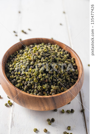 Spices: Sichuan peppercorns 135477426