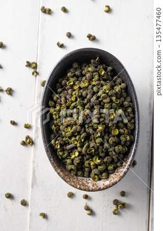 Spices: Sichuan peppercorns 135477460