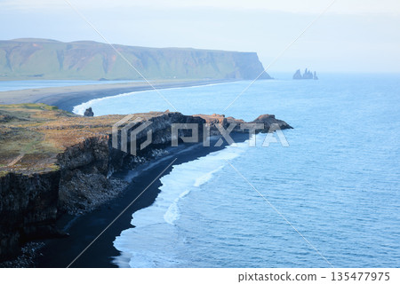 Black beach and troll toes Black beach and troll toes 135477975