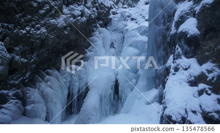 Soy Sauce Barrel Ninotaki Frozen Waterfall Soy Sauce Barrel Ninotaki Frozen Waterfall 135478566