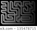 迷宮般的抽象背景圖像 迷宮般的抽象背景圖像 135478715