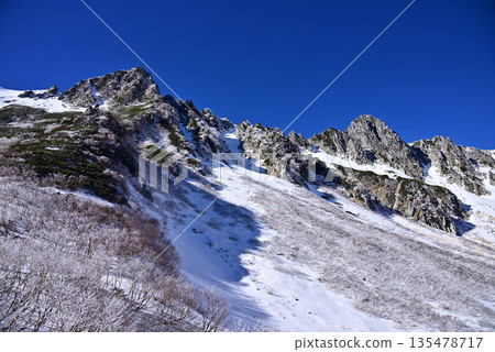 Winter comes to Senjojiki Cirque 135478717