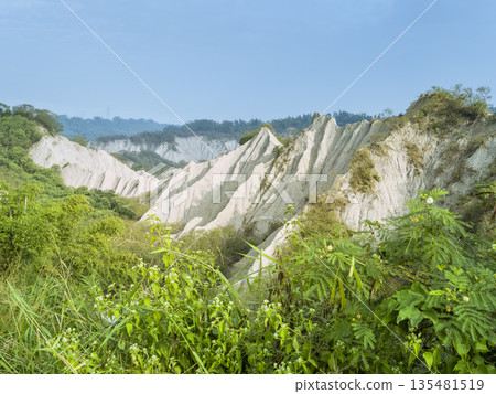 田寮月亮世界,台灣,高雄市,泥岩山脈 田寮月亮世界,台灣,高雄市,泥岩山脈 135481519