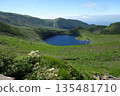 Mount Chokai surrounded by fresh summer greenery 135481710