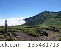 Mount Chokai surrounded by fresh summer greenery 135481713