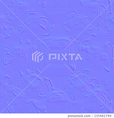 Hammered Metal Organic Normal Map Texture Hammered Metal Organic Normal Map Texture 135481749