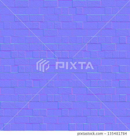 Small Square Block Masonry Normal Map Texture Small Square Block Masonry Normal Map Texture 135481784