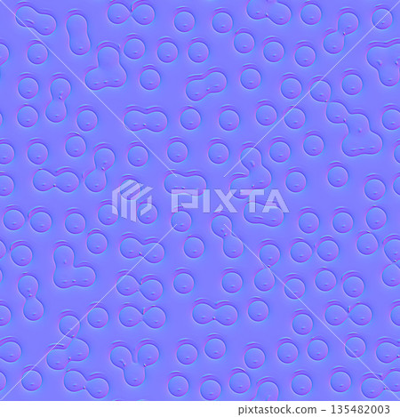 Bio-Blob and Cellular Pattern Normal Map for PBR Texturing 135482003