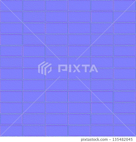 Grid Stack Bond Tile Normal Map for 3D Geometry Grid Stack Bond Tile Normal Map for 3D Geometry 135482045