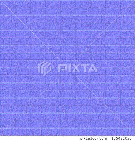 Small Paving Brick Normal Map Texture for 3D Surfaces 135482053