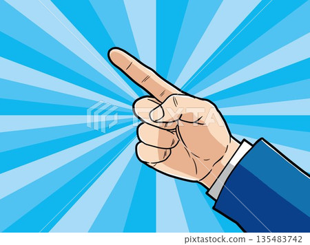 Hand, finger, male, suit, man, person, person, 135483742