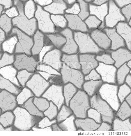 Seamless pattern of pavement stone tile mosaic. High resolution photo filter. Seamless pattern of pavement stone tile mosaic. High resolution photo filter. 135483882