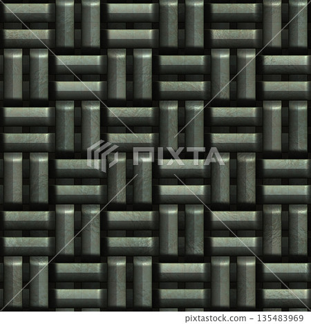 Seamless pattern of iron ingots. High resolution photo filter. 135483969
