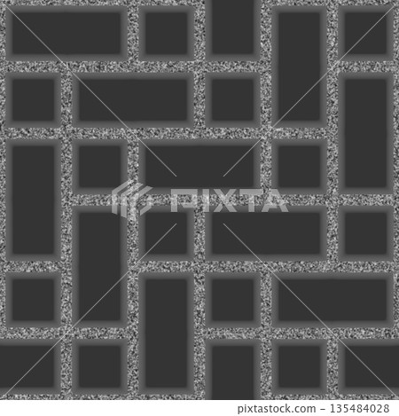 Seamless glass tiles for interior and exterior.  High resolution photo filter. 135484028