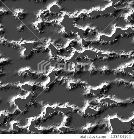 Natural seamless  pattern of iron old rust grunge wall 135484163