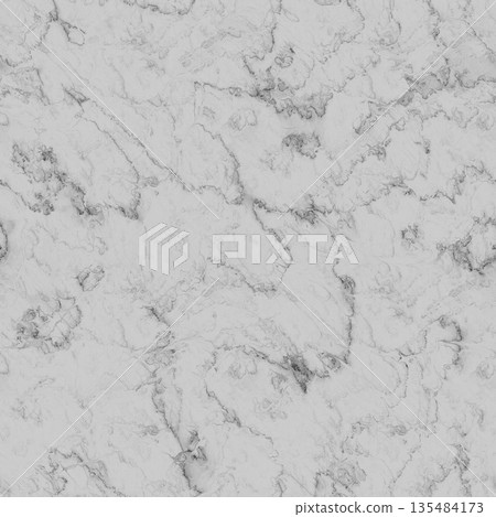 Natural seamless  marble pattern with stains.  Hi-res texture. 135484173