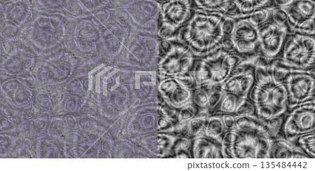 Brownian motion of heavy steel powder via an alpha channel. Seamless pattern. 135484442