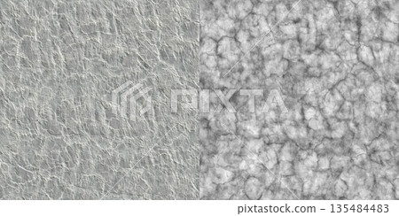 Dark natural cracked stone texture. Seamless pattern 135484483