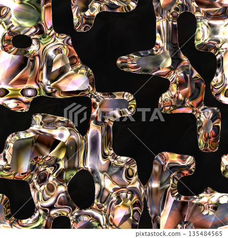 Abstract semless crystal pattern. Hi-res texture. Abstract semless crystal pattern. Hi-res texture. 135484565