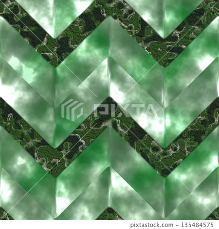 Simple marble tile mosaic. Seamless natural stone pattern. Simple marble tile mosaic. Seamless natural stone pattern. 135484575