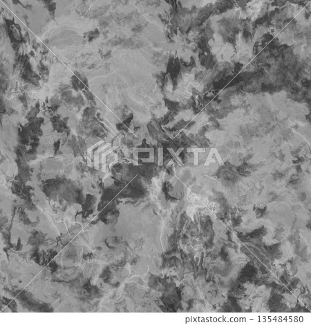 Natural seamless  marble pattern with stains.  Hi-res texture. 135484580