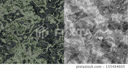 Seamless cave wall surface. Stone background via an alpha channel. 135484605