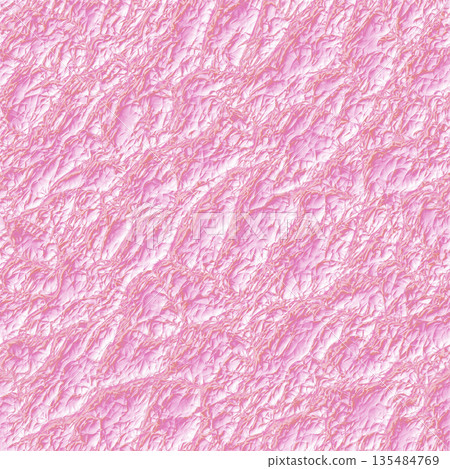 Seamless pink moss texture, top view garden soil pattern. 135484769