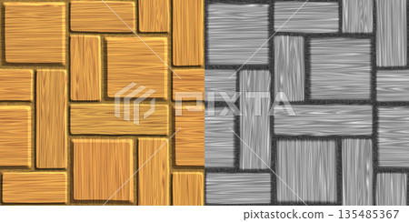 Seamless wooden floor tiles texture.Wooden background via an alpha channel. Seamless wooden floor tiles texture.Wooden background via an alpha channel. 135485367