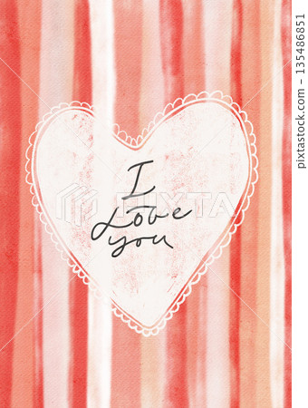 Colorful poster illustration of heart. Romantic love symbol perfect for Valentines Day holiday, wedding designs, posters, invitations and festive decor. Colorful poster illustration of heart. Romantic love symbol perfect for Valentines Day holiday, wedding designs, posters, invitations and festive decor. 135486851