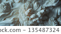 Delicate floral patterns create a tactile and visually striking surface with elegance. 135487324