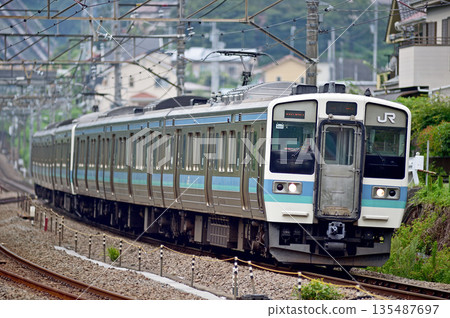 Chuo Main Line, Uenohara, JR East, 211 series, N320 formation (Nagano) Chuo Main Line, Uenohara, JR East, 211 series, N320 formation (Nagano) 135487697