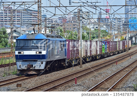 Tokaido Main Line Sagami Freight JR Freight EF210-141 (Suita) Tokaido Main Line Sagami Freight JR Freight EF210-141 (Suita) 135487878